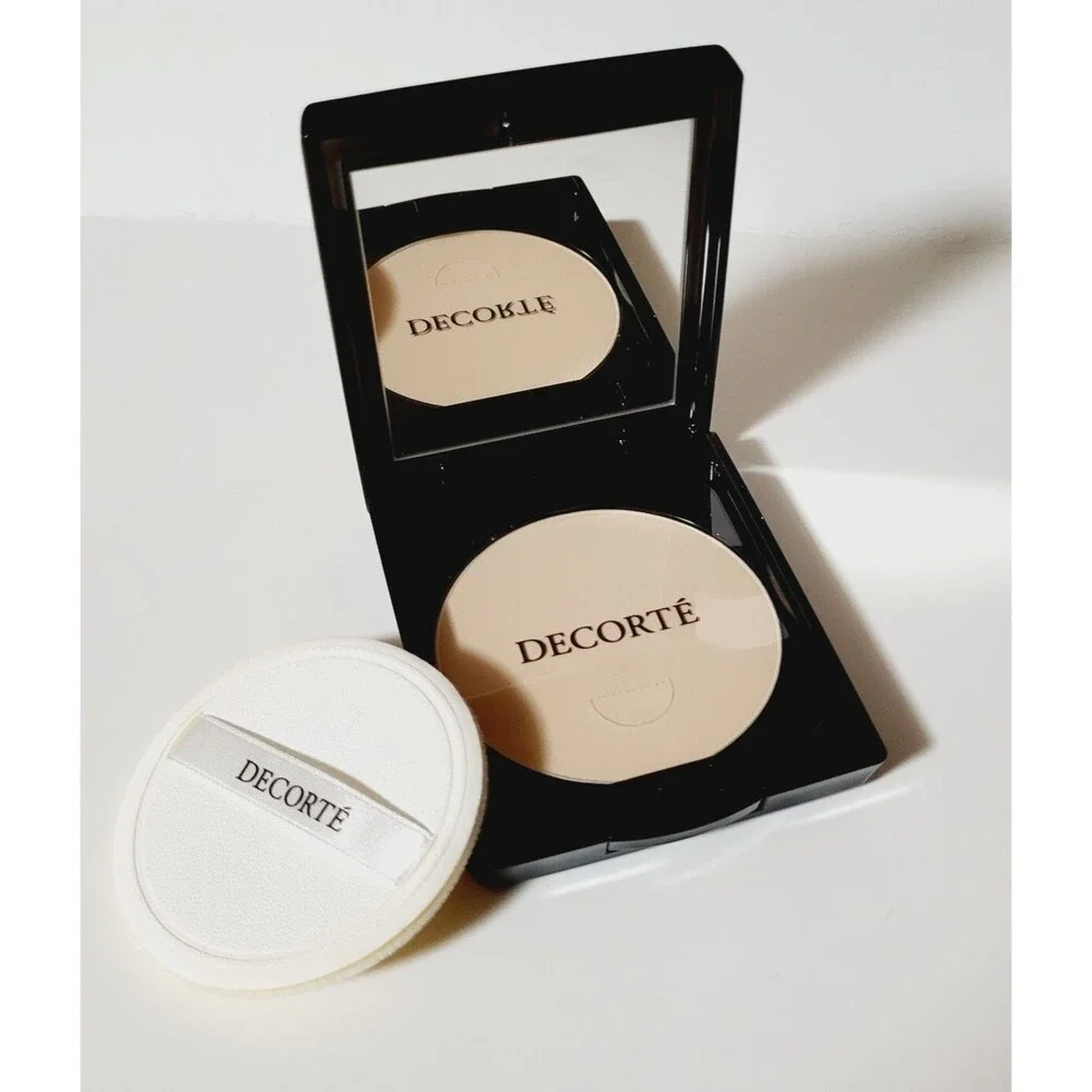 DECORTE Cosme Soft Perfecting Powder + Sponge By KOSE Japan 0.35 oz NEW